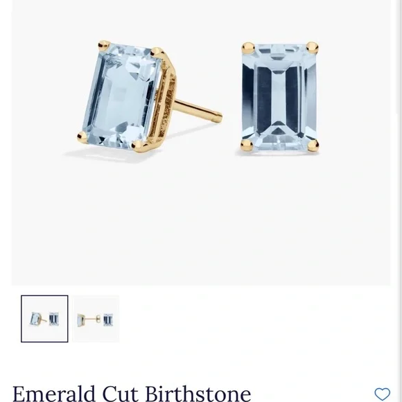 Elegant Blue Gemstone Jewelry Set - Picture 2 of 2